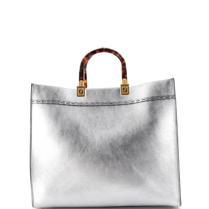 Sunshine Shopper Tote Leather Medium