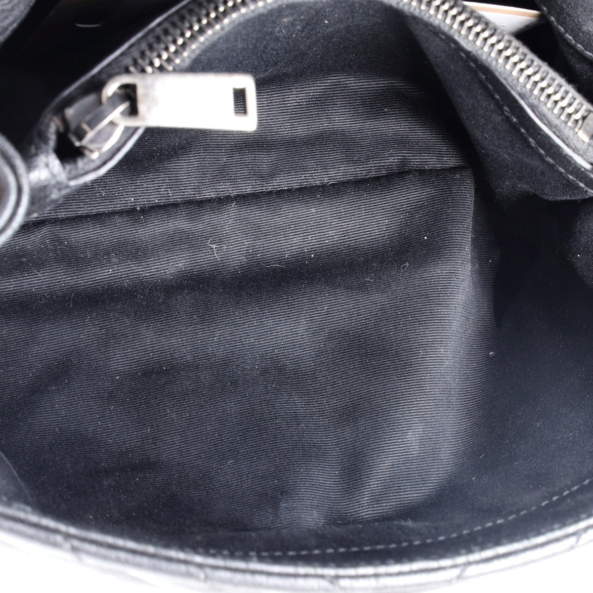 Classic Monogram College Bag Matelasse Chevron Leather Medium