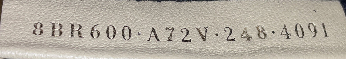 Baguette NM Bag Zucca Embossed Leather Medium