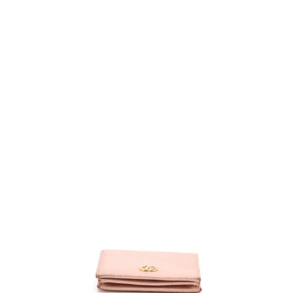 GG Marmont Flap Card Case Leather