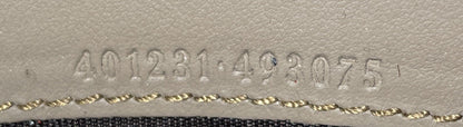 Dionysus Chain Wallet GG Coated Canvas Small