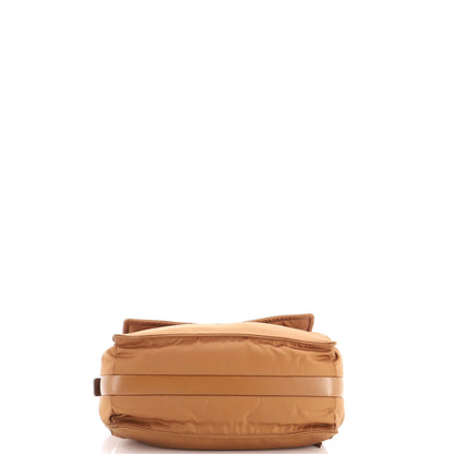 Padded Flap Shoulder Bag Re-Nylon Medium