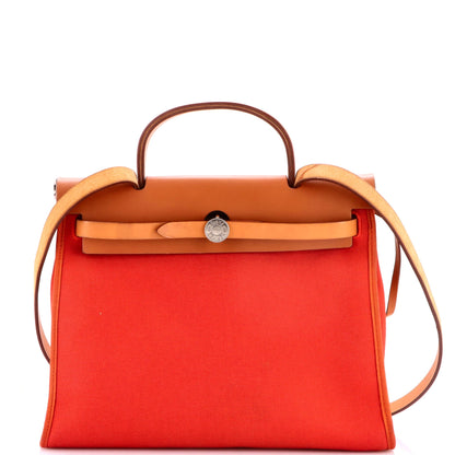 Herbag Zip Leather and Toile 31