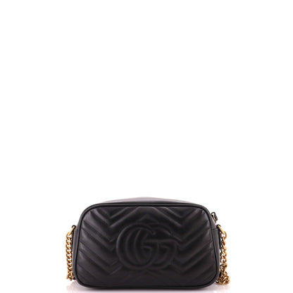 GG Marmont Shoulder Bag Matelasse Leather Small