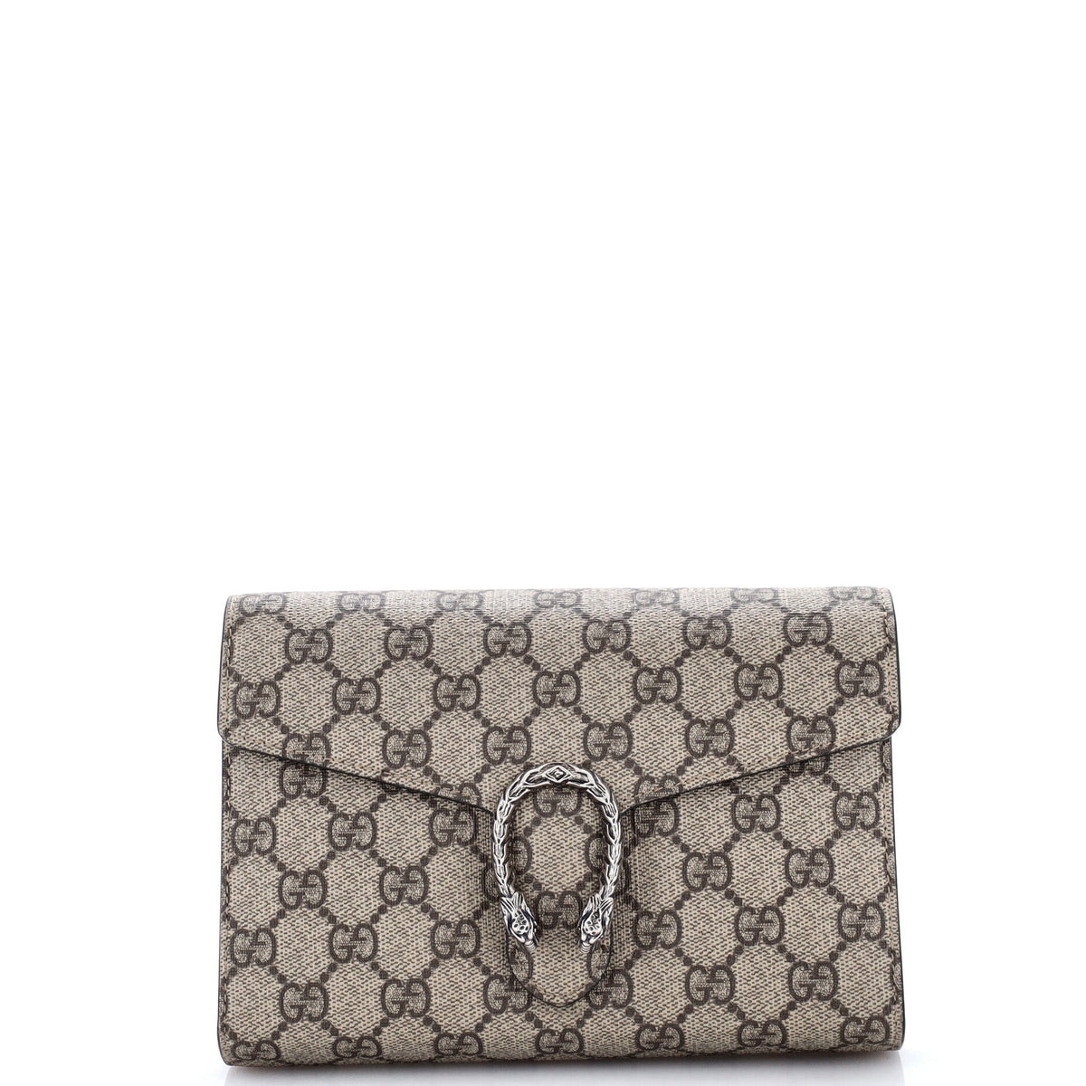 Dionysus Chain Wallet GG Coated Canvas Small