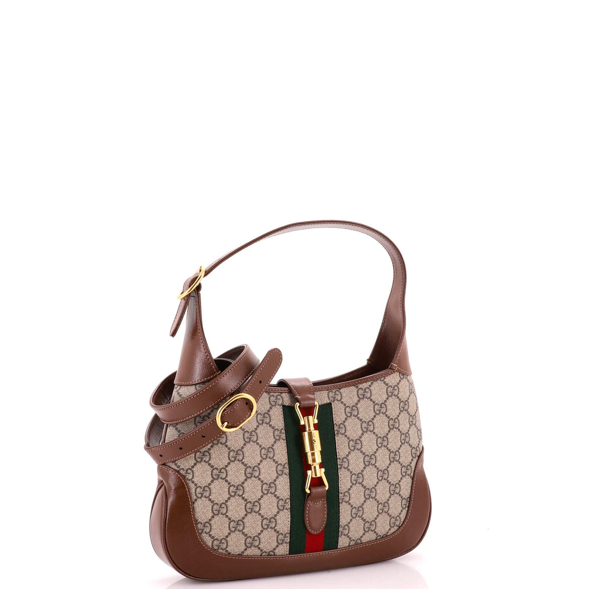 Jackie 1961 Hobo GG Coated Canvas Small