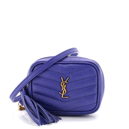 Lou Camera Bag Matelasse Chevron Leather Baby