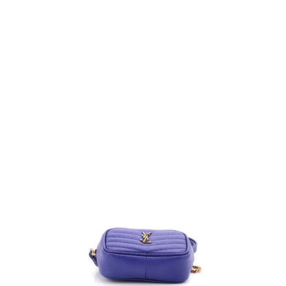 Lou Camera Bag Matelasse Chevron Leather Baby