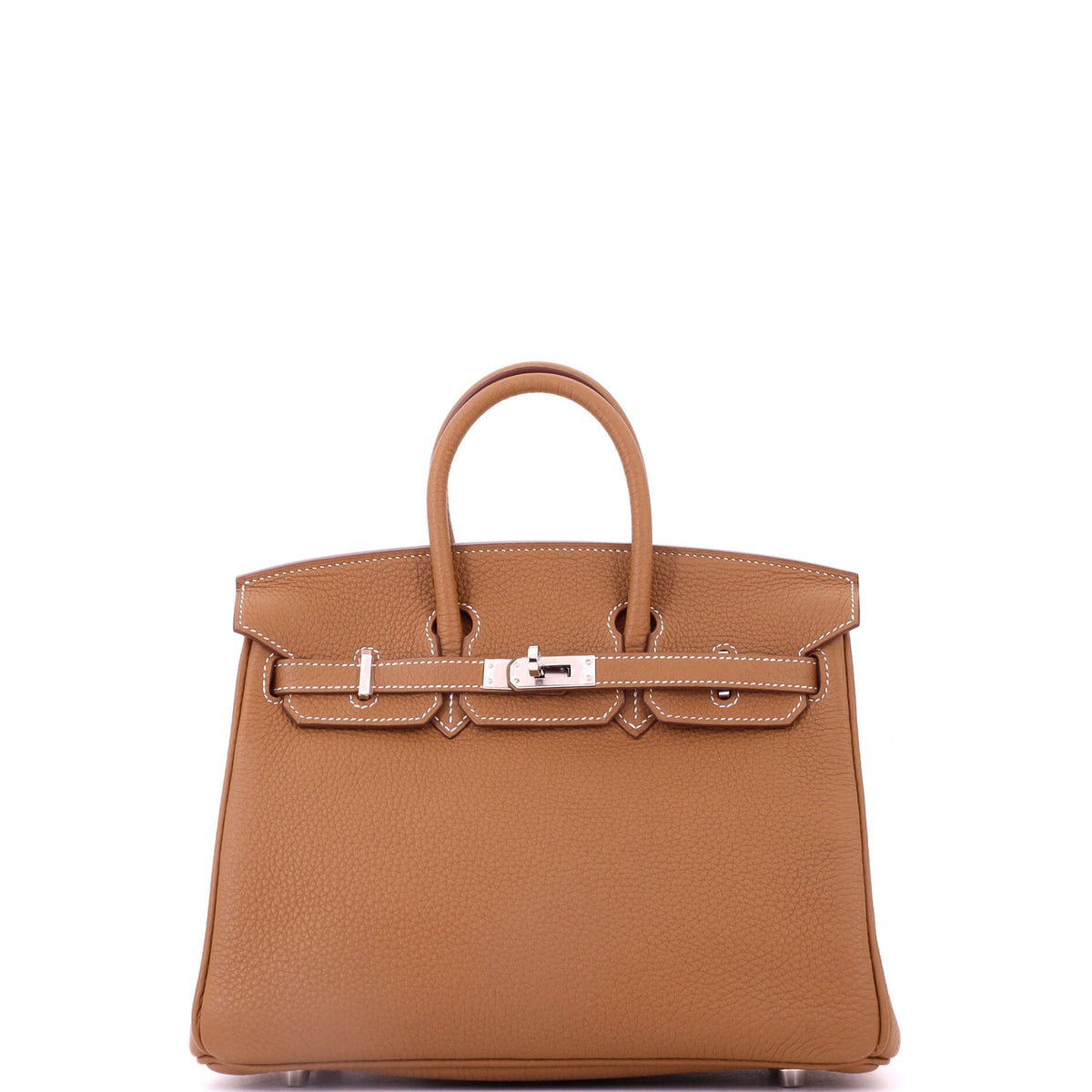 Birkin Handbag Gold Togo with Palladium Hardware 25