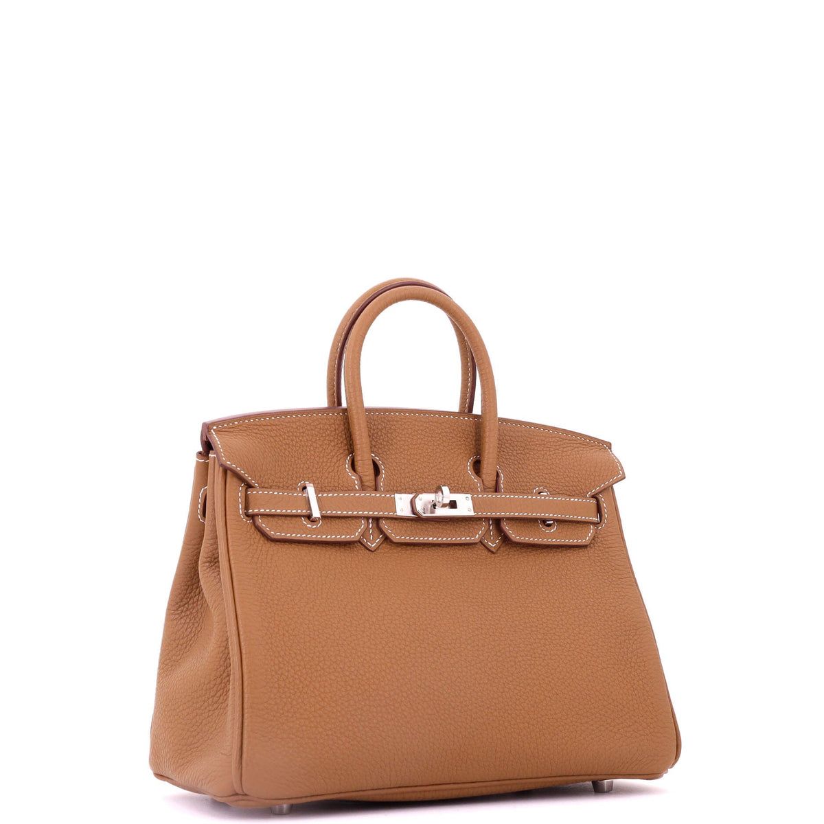 Birkin Handbag Gold Togo with Palladium Hardware 25