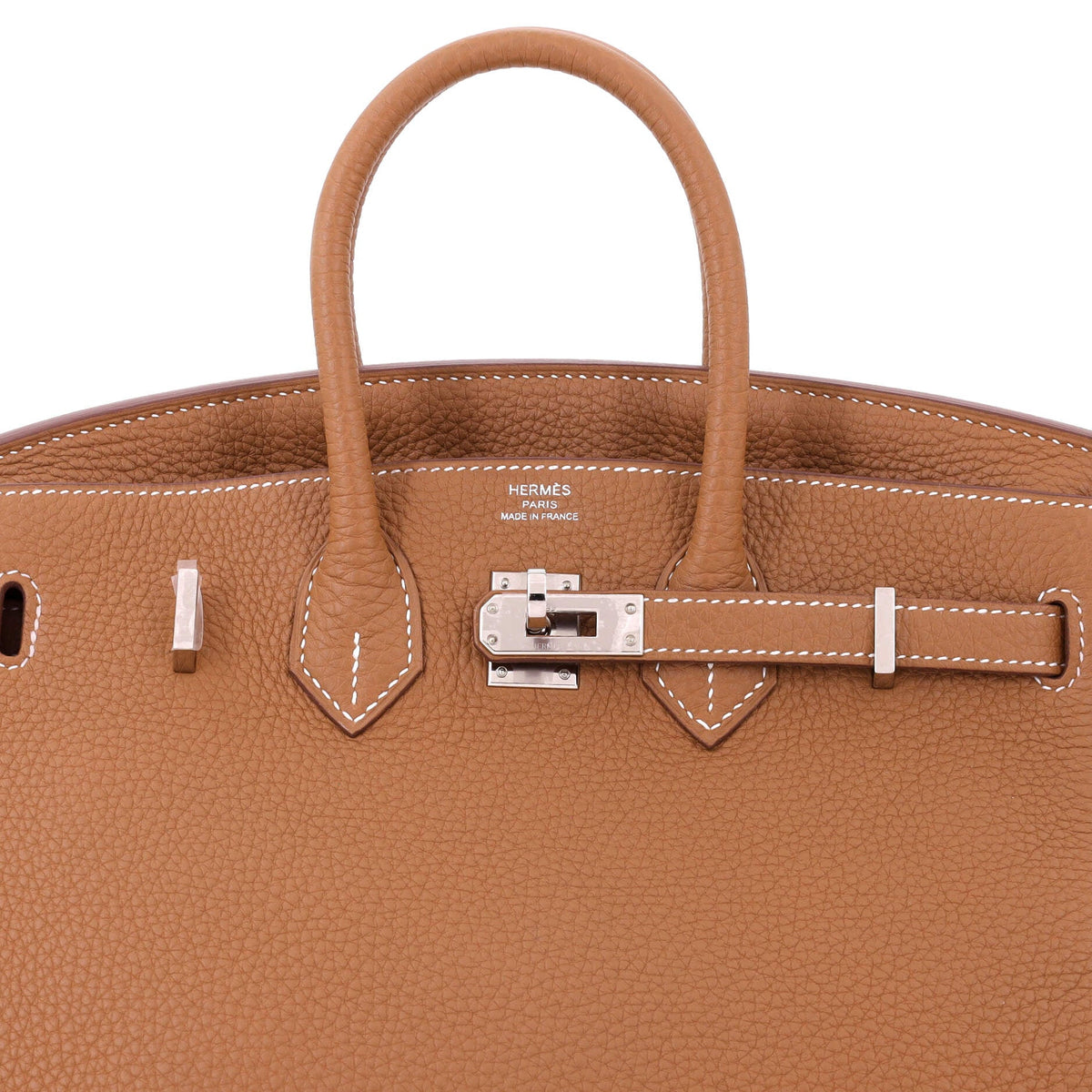 Birkin Handbag Gold Togo with Palladium Hardware 25