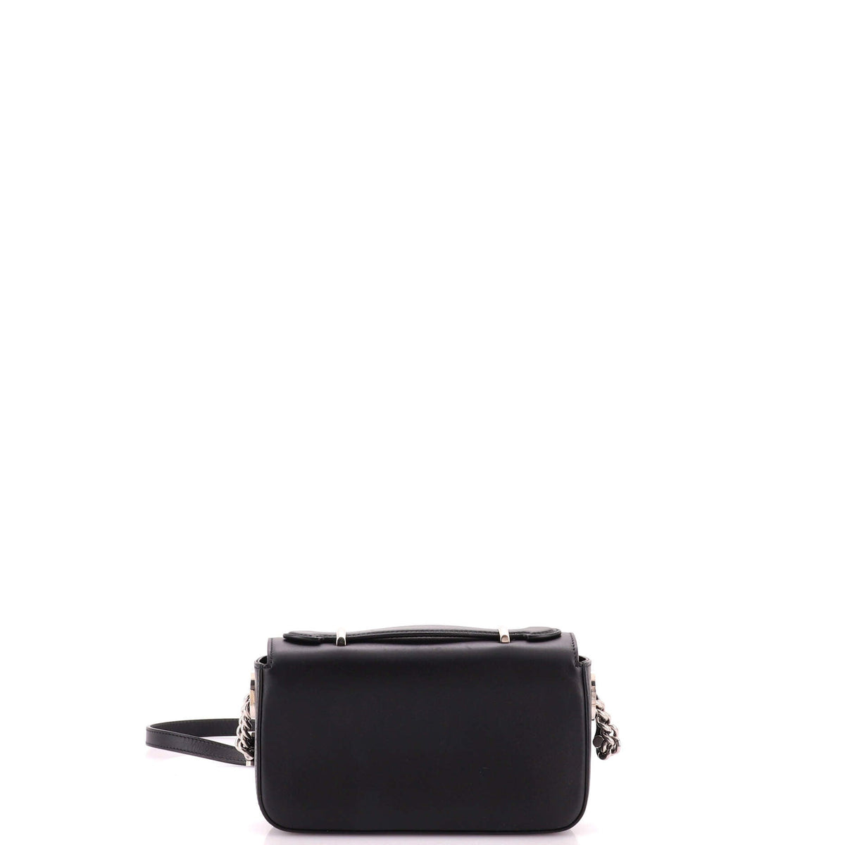 Petite GG Flap Shoulder Bag Leather Mini