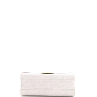Flower Charm Twist Bag Epi Leather MM