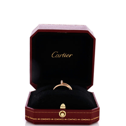 Juste un Clou Ring 18K Rose Gold and Diamonds