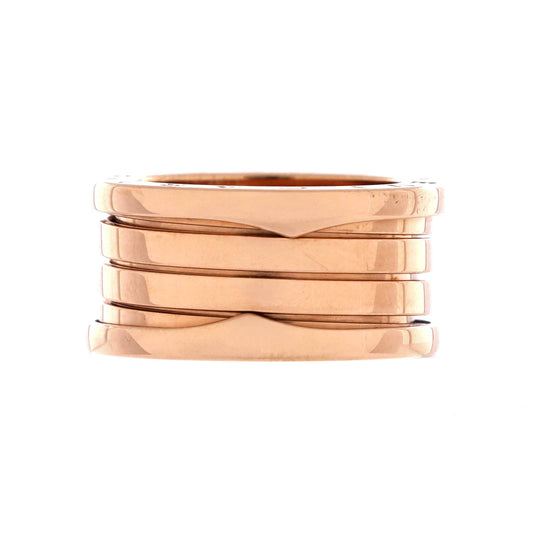 B.Zero1 Three Band Ring 18K Rose Gold