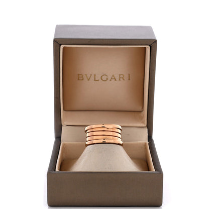 B.Zero1 Three Band Ring 18K Rose Gold