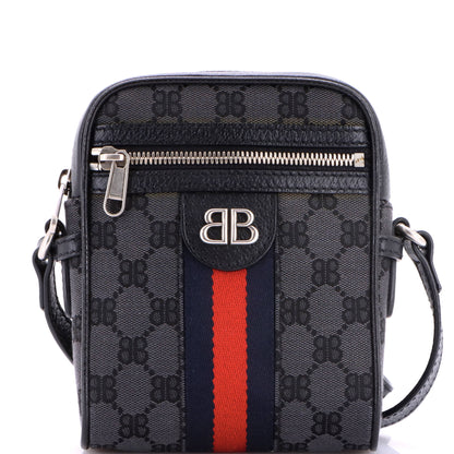 x Gucci The Hacker Project Zip Messenger Bag BB Canvas Mini