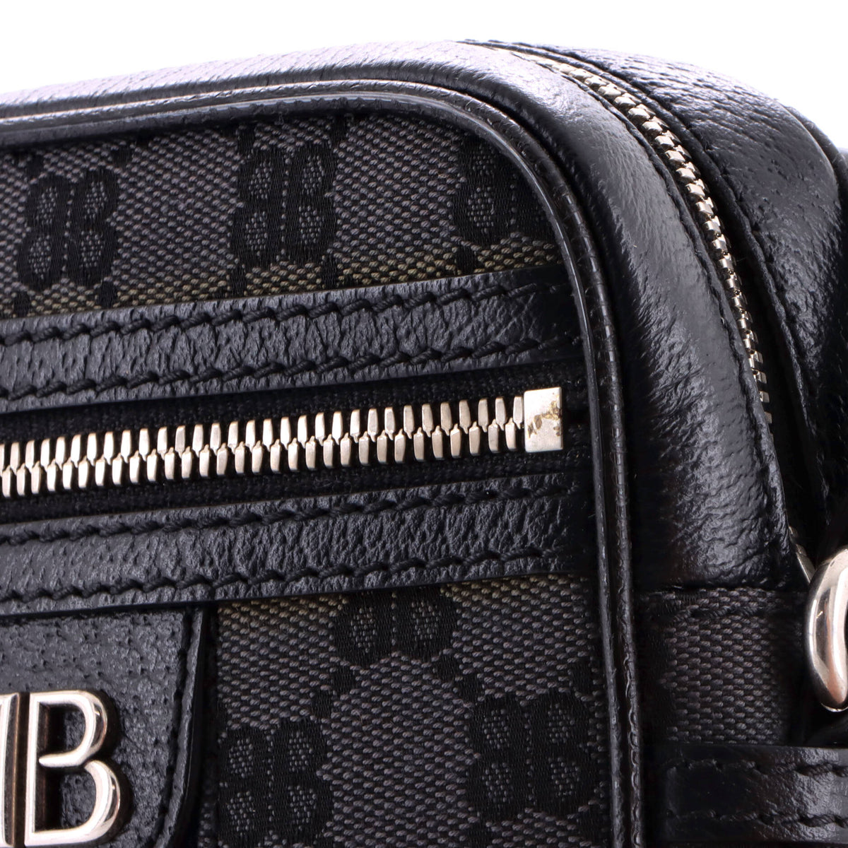 x Gucci The Hacker Project Zip Messenger Bag BB Canvas Mini