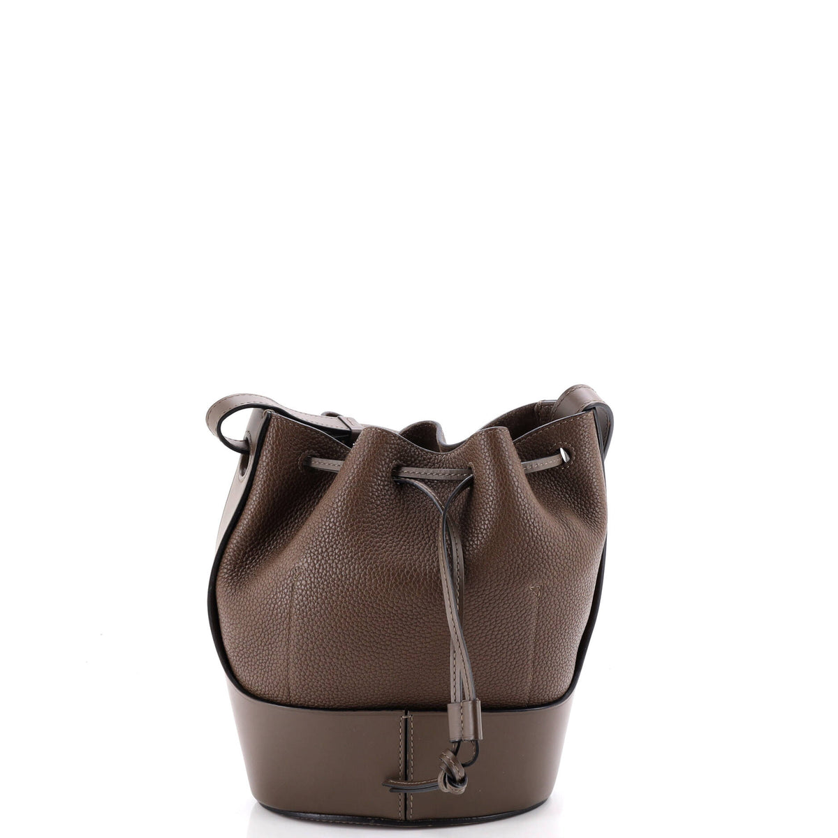 Balloon Bucket Bag Leather Small