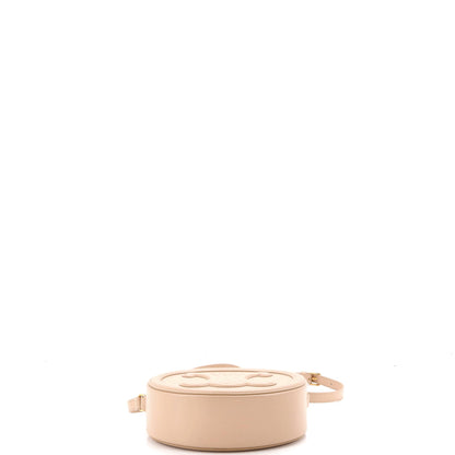 Triomphe Oval Crossbody Bag Leather
