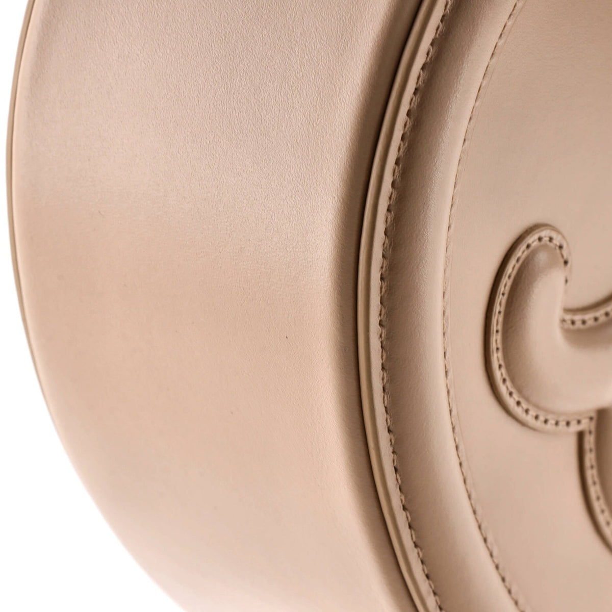 Triomphe Oval Crossbody Bag Leather