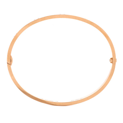 Love Bracelet 18K Rose Gold Small 19