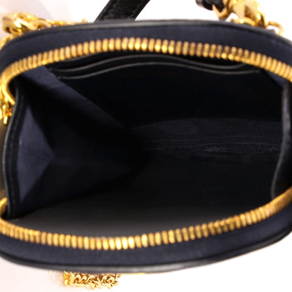 30 Montaigne Phone Holder on Chain Oblique Canvas