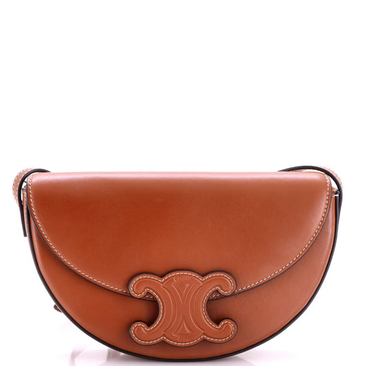 Cuir Triomphe Besace Flap Bag Leather