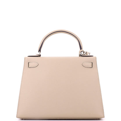 Kelly Handbag Trench Epsom with Palladium Hardware 28