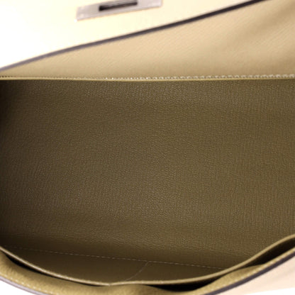 Kelly Handbag Trench Epsom with Palladium Hardware 28