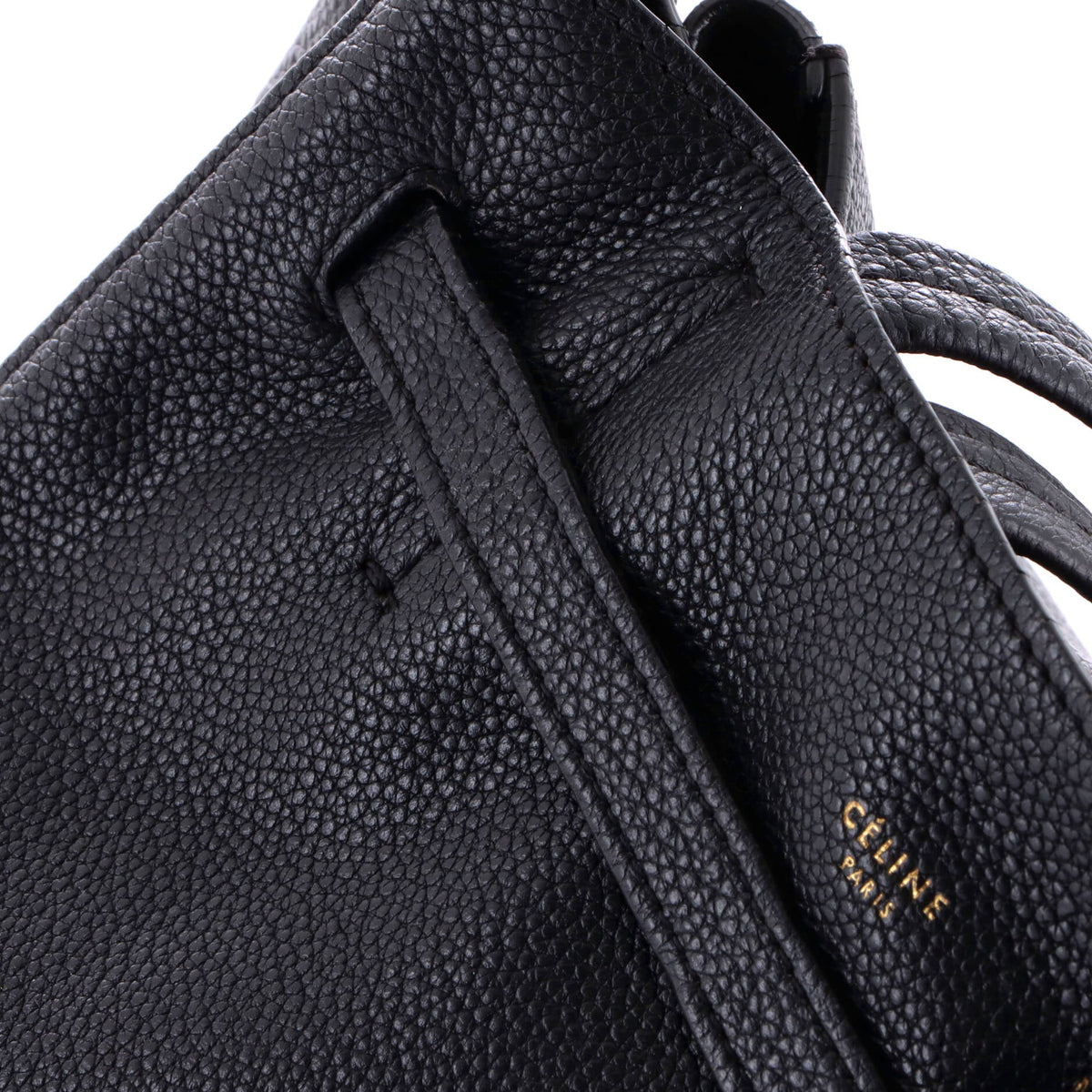 Phantom Tie Cabas Tote Leather Small