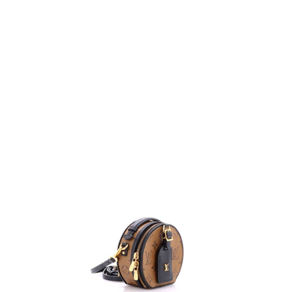 Mini Boite Chapeau Bag Reverse Monogram Canvas