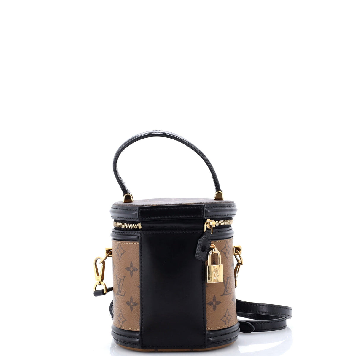 Cannes Handbag Reverse Monogram Canvas