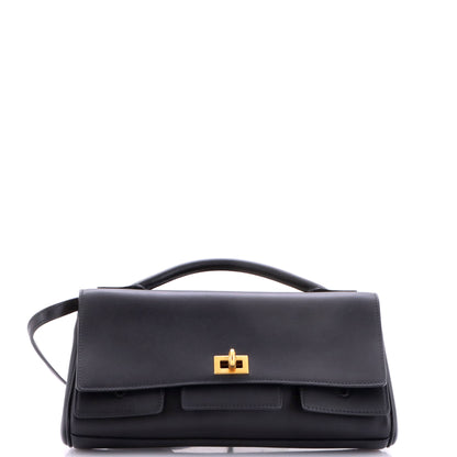 Bel Air Top Handle Flap Leather