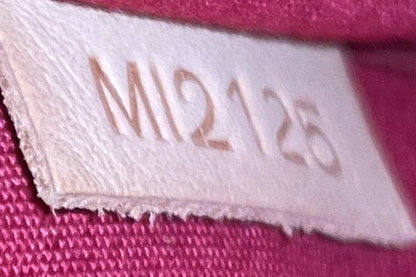 Alma Handbag Monogram Vernis BB