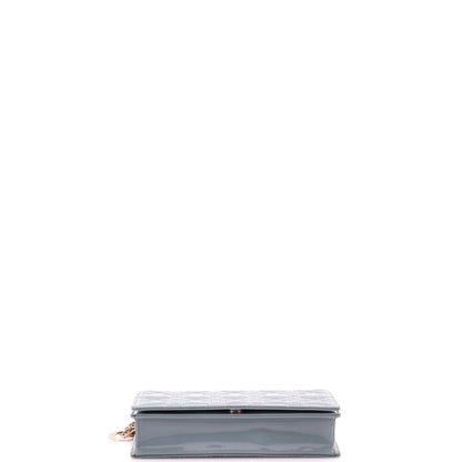 Lady Dior Chain Pouch Cannage Quilt Patent