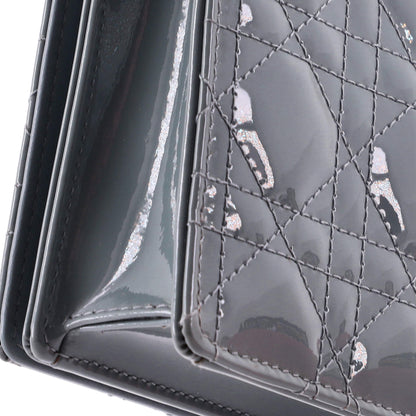 Lady Dior Chain Pouch Cannage Quilt Patent