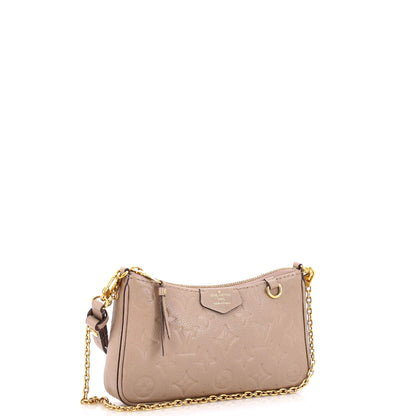 Easy Pouch on Strap Monogram Empreinte Leather