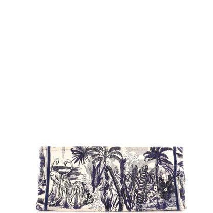 Book Tote Embroidered Canvas Large