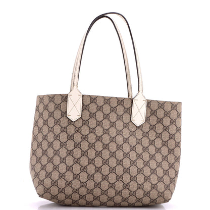 Reversible Tote GG Print Leather Small