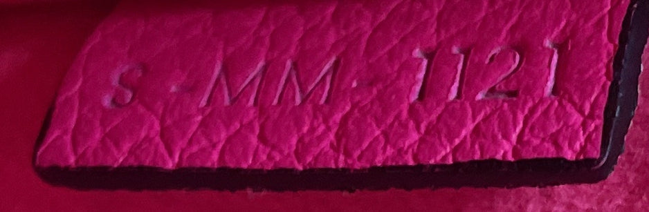 Luggage Bag Grainy Leather Nano