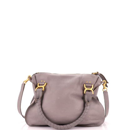 Marcie Satchel Leather Medium