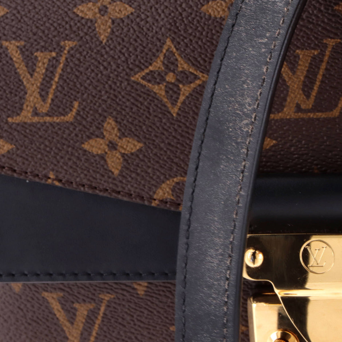 Marceau Handbag Monogram Canvas with Leather