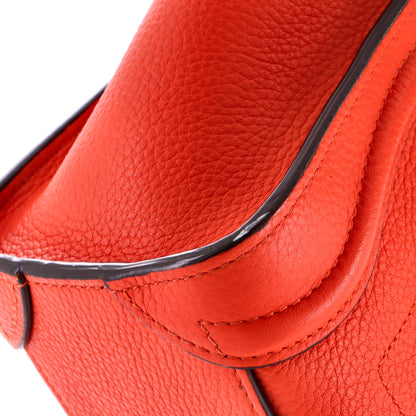 Luggage Bag Grainy Leather Nano