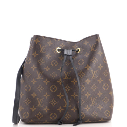 NeoNoe Handbag Monogram Canvas with Leather MM