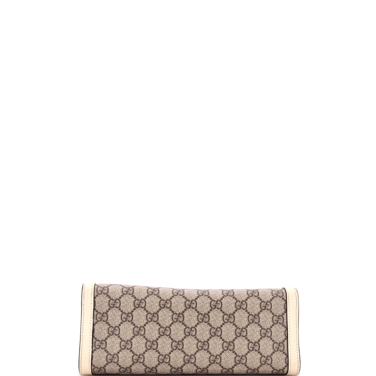 Padlock Chain Tote GG Coated Canvas with Leather Small