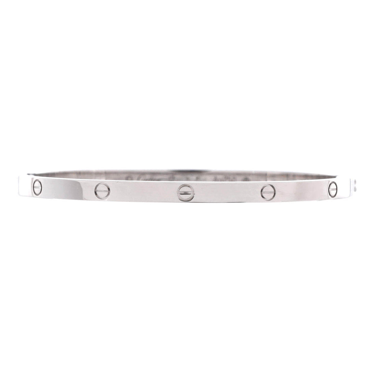 Love Bracelet 18K White Gold Small 17