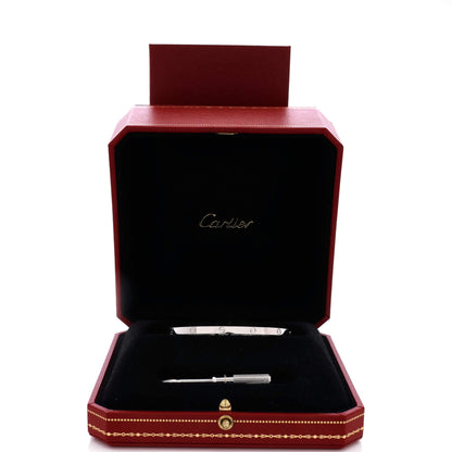 Love Bracelet 18K White Gold Small 17
