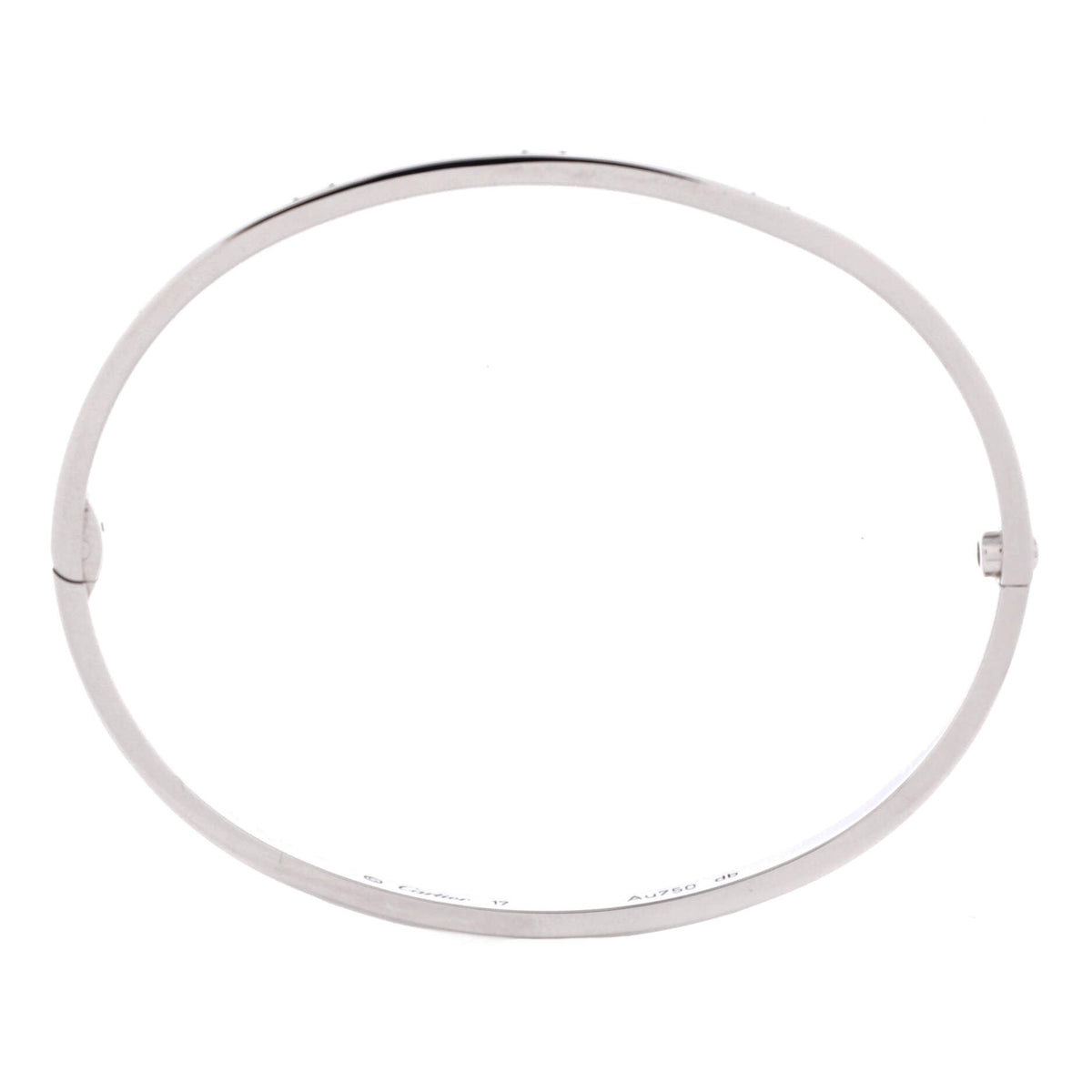 Love Bracelet 18K White Gold Small 17