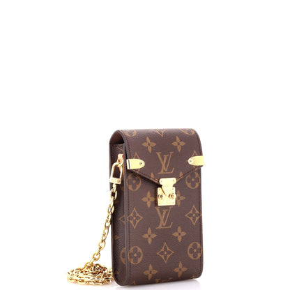Metis Phone Pouch on Chain Monogram Canvas